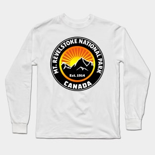 Mount Revelstoke National Park British Columbia Canada Long Sleeve T-Shirt